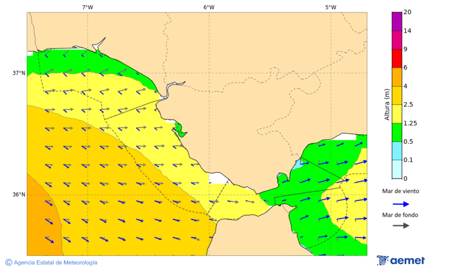 Imatge de zones costaneres dimarts, 16 de desembre  2025 10:00