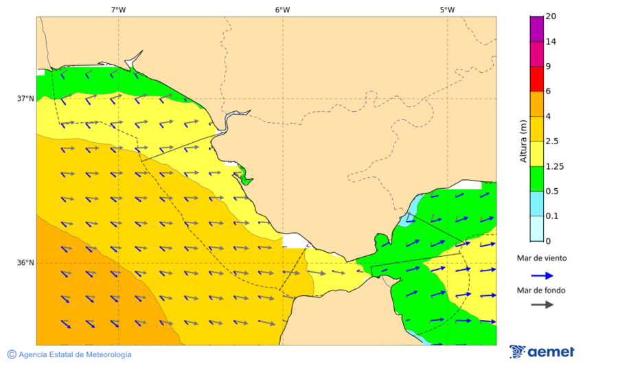 Imatge de zones costaneres dimarts, 16 de desembre  2025 13:00