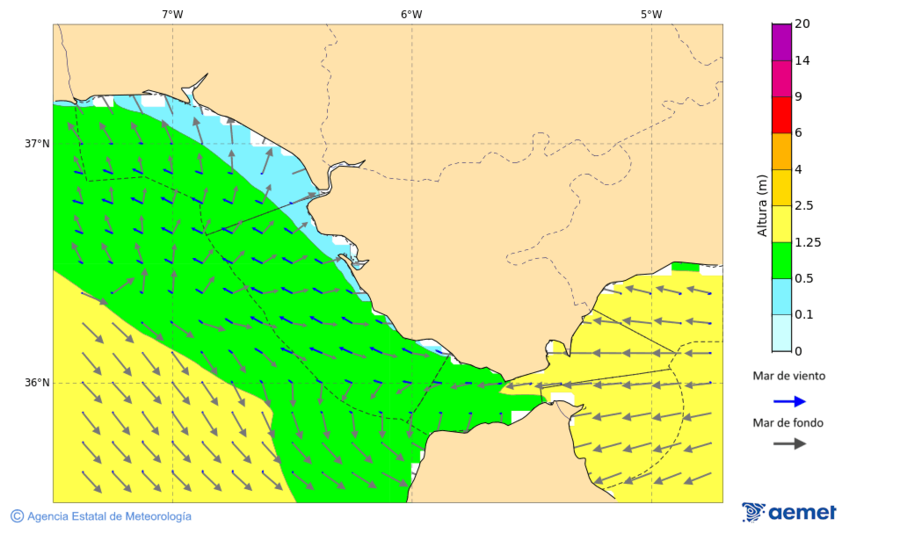 Imatge de Zones Costaneres dilluns, 15 de desembre  2025 04:00
