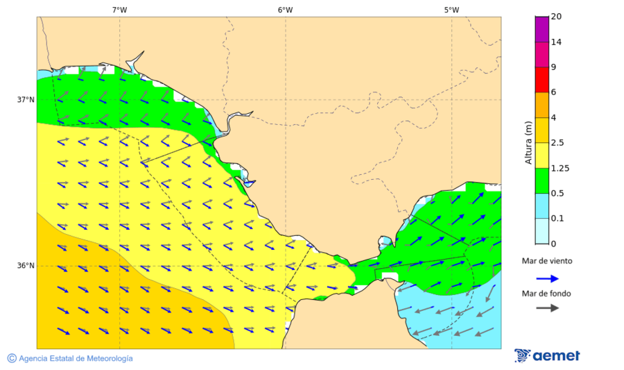 Imatge de Zones Costaneres dimarts, 16 de desembre  2025 04:00