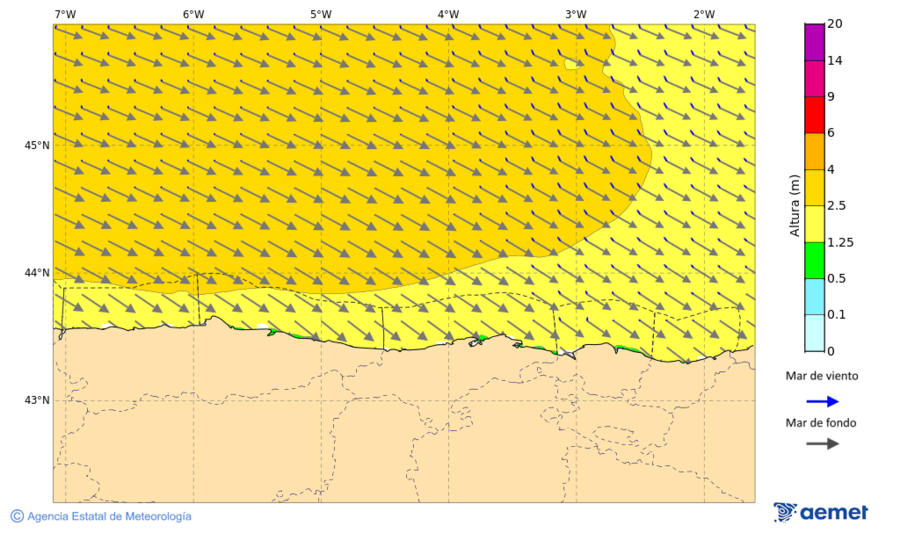 Imatge de zones costaneres diumenge, 14 de desembre  2025 19:00