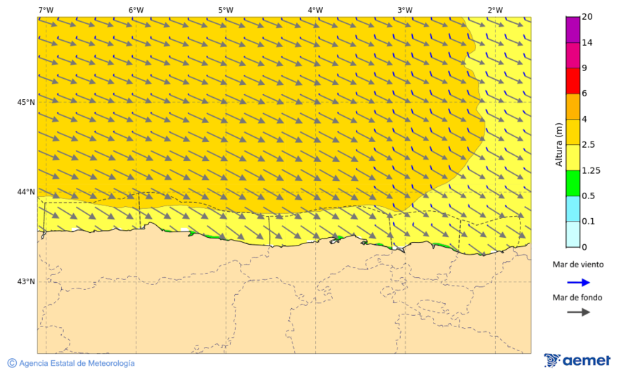 Imatge de zones costaneres diumenge, 14 de desembre  2025 22:00