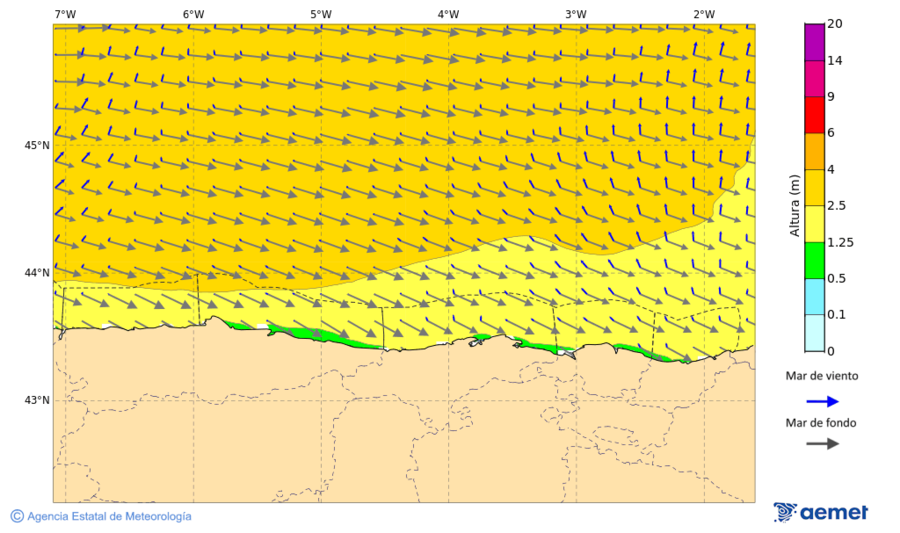 Imatge de zones costaneres dilluns, 15 de desembre  2025 19:00