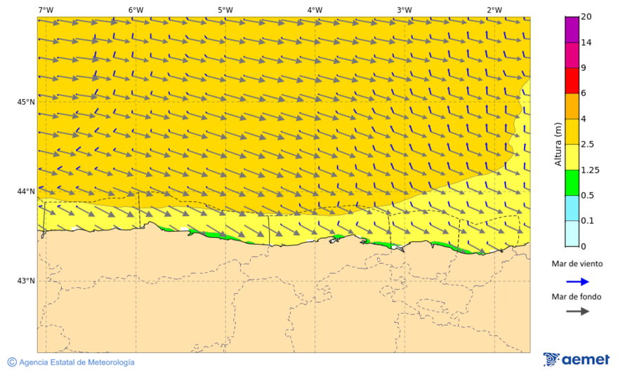 Imatge de zones costaneres dilluns, 15 de desembre  2025 22:00
