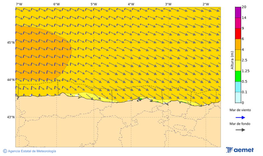 Imatge de zones costaneres dimarts, 16 de desembre  2025 22:00