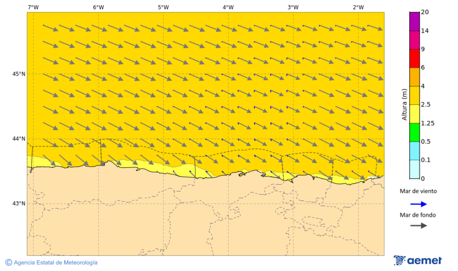Imatge de zones costaneres dimecres, 17 de desembre  2025 10:00