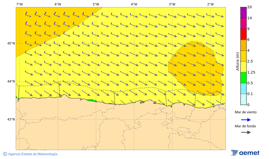 Imatge de zones costaneres dijous, 18 de desembre  2025 01:00