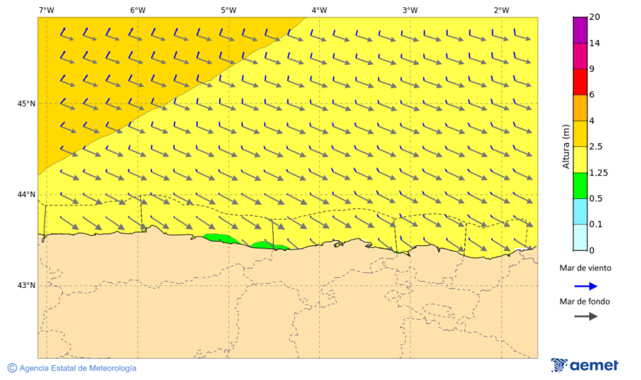 Imatge de zones costaneres dijous, 18 de desembre  2025 04:00