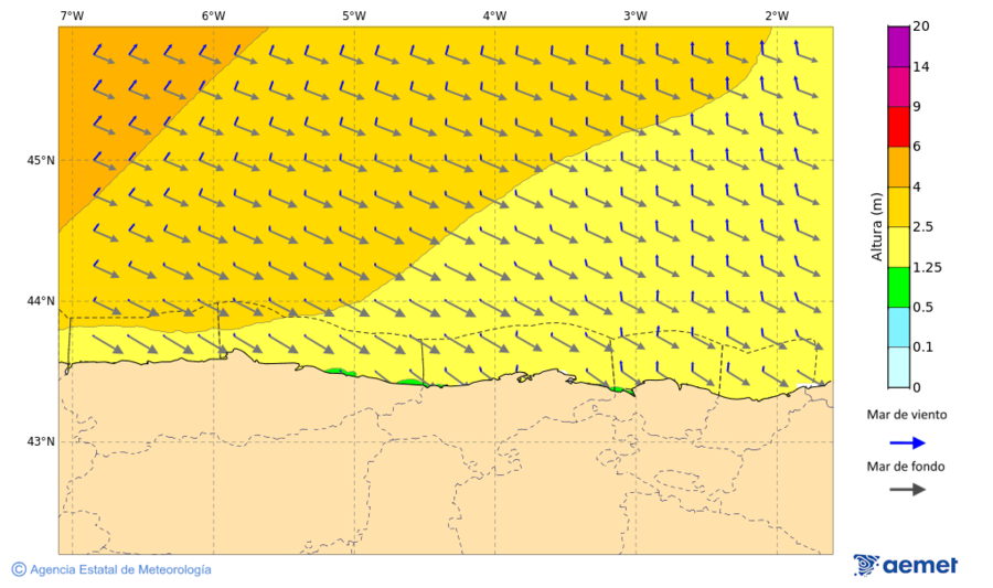 Imatge de zones costaneres dijous, 18 de desembre  2025 10:00