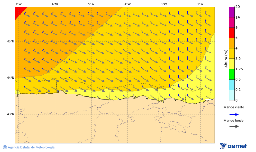 Imatge de zones costaneres dijous, 18 de desembre  2025 13:00