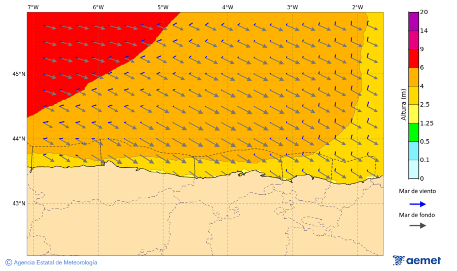 Imatge de zones costaneres dijous, 18 de desembre  2025 19:00