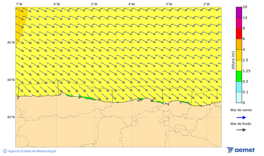 Imagen de Zonas Costeras&nbsp;martes, 23 diciembre 2025 a las 22:00