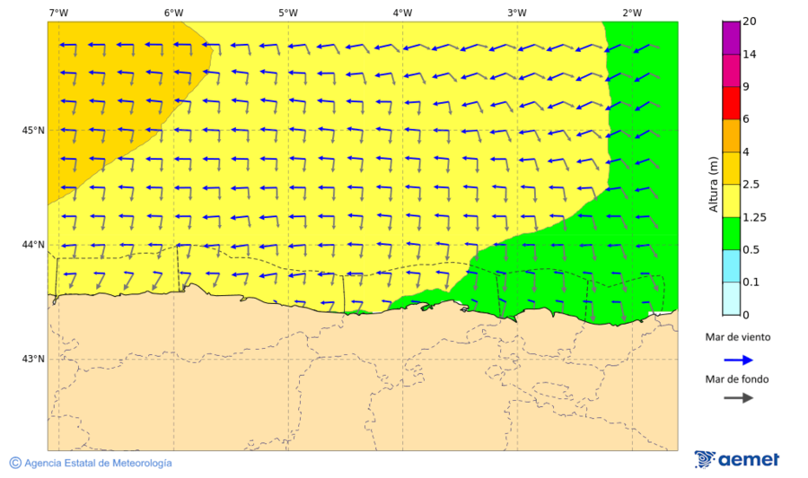 Imagen de Zonas Costeras&nbsp;s�bado, 27 diciembre 2025 a las 22:00
