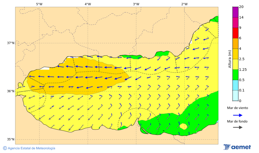Kostaldeetako irudia&nbsp;igandea, 2025ko abenduak 28, ordua: 04:00