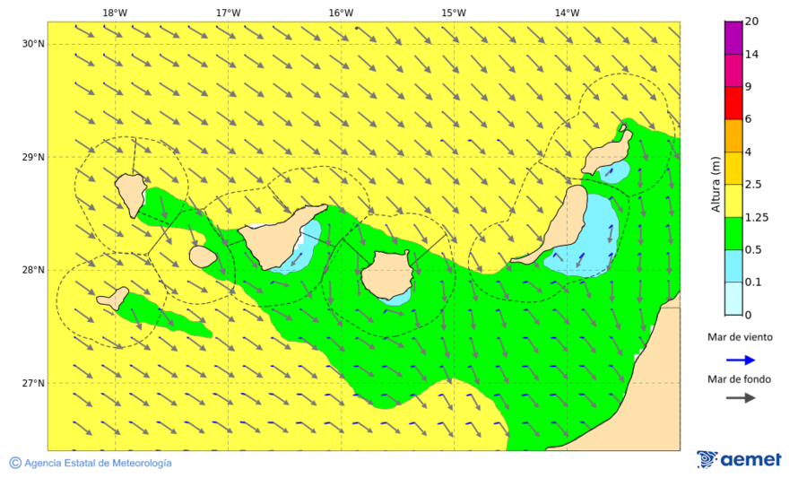 Kostaldeetako irudia&nbsp;asteartea, 2025ko abenduak 30, ordua: 09:00