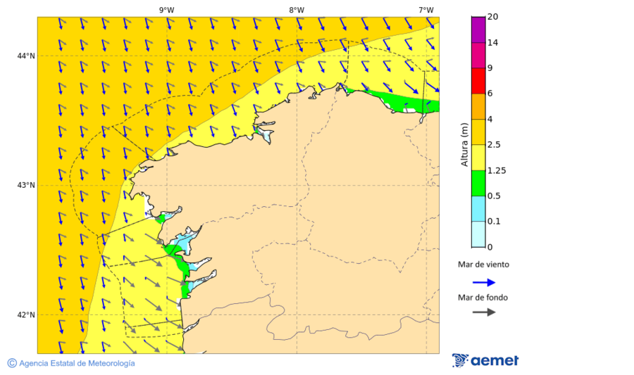 Imatge de zones costaneres&nbsp;dimecres, 7 de gener  2026 07:00