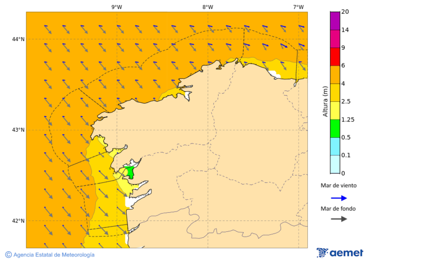 Imatge de zones costaneres&nbsp;dissabte, 10 de gener  2026 07:00