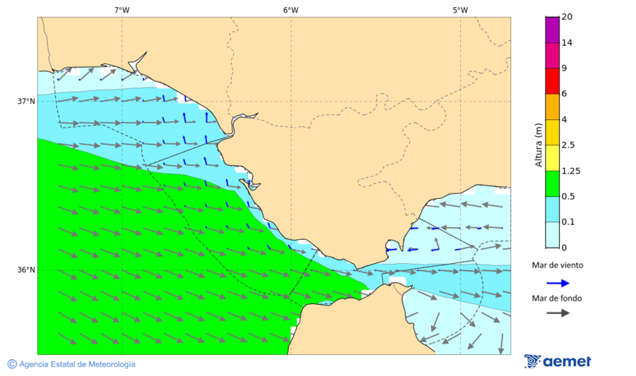 Imagen de Zonas Costeras&nbsp;lunes, 12 enero 2026 a las 16:00