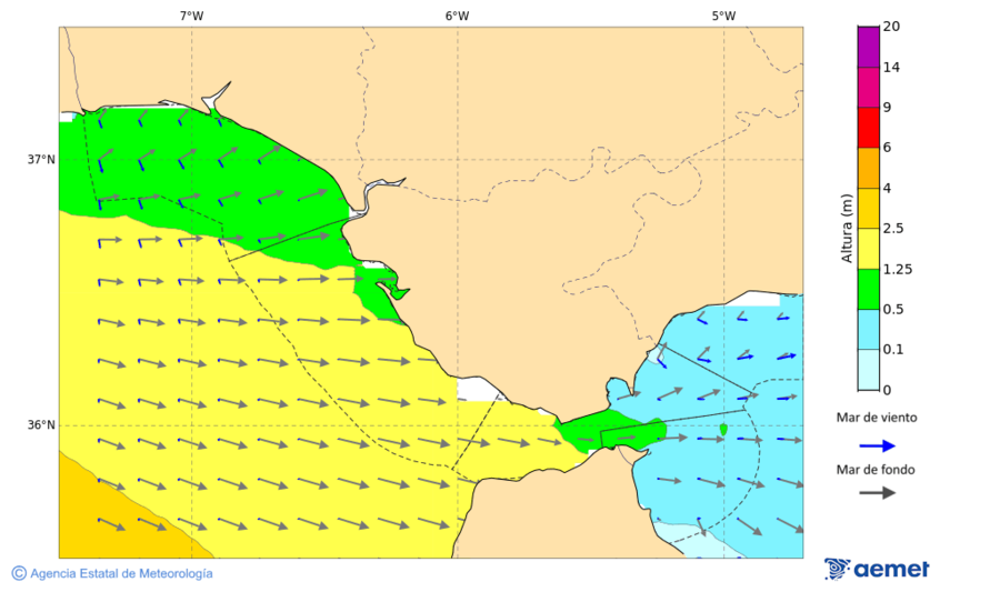 Imagen de Zonas Costeras&nbsp;mi�rcoles, 14 enero 2026 a las 22:00