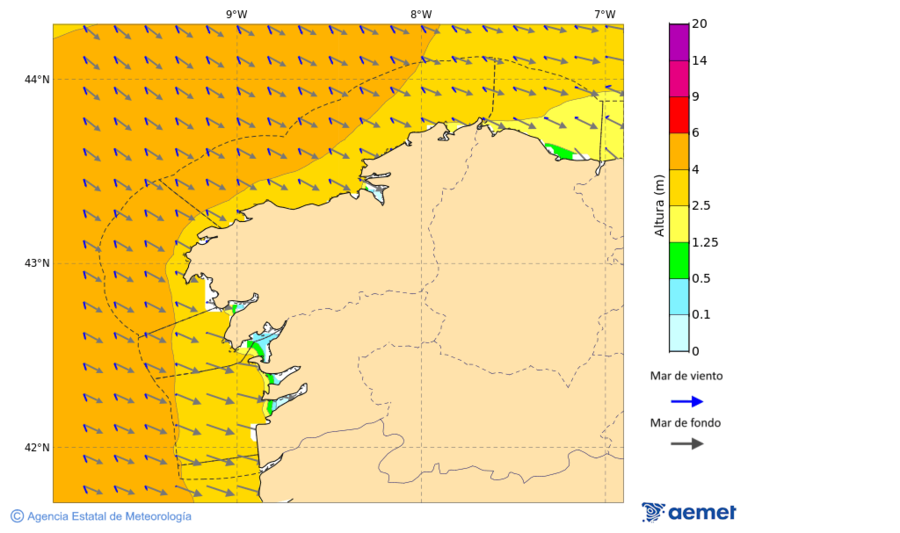 Kostaldeetako irudia&nbsp;asteazkena, 2026ko urtarrilak 14, ordua: 07:00
