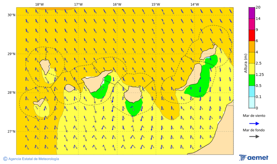 Imatge de zones costaneres&nbsp;dissabte, 17 de gener  2026 09:00