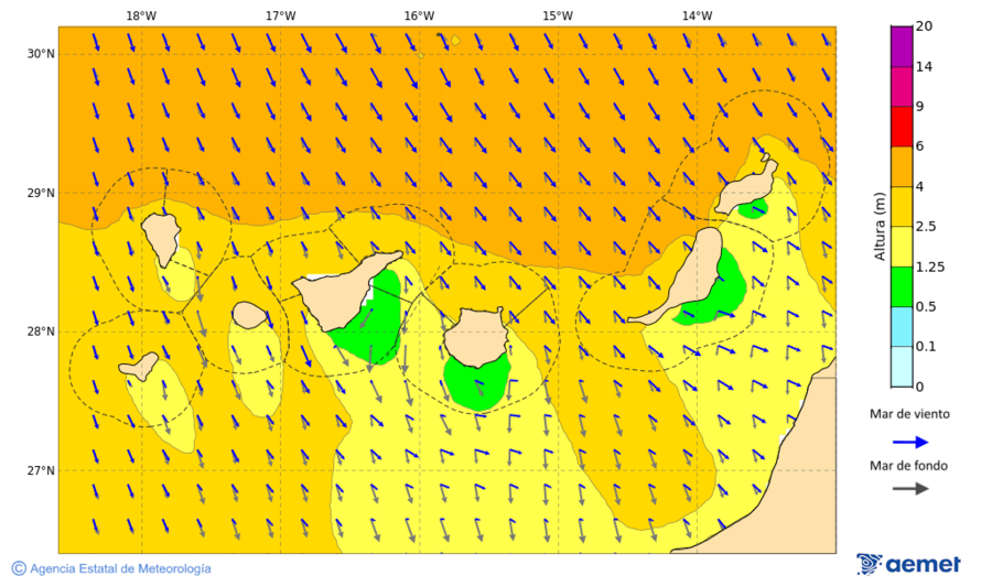 Imatge de zones costaneres&nbsp;diumenge, 18 de gener  2026 09:00