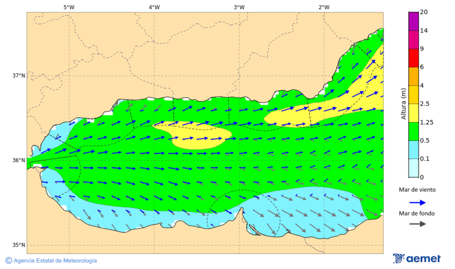 Imatge de zones costaneres&nbsp;divendres, 16 de gener  2026 22:00