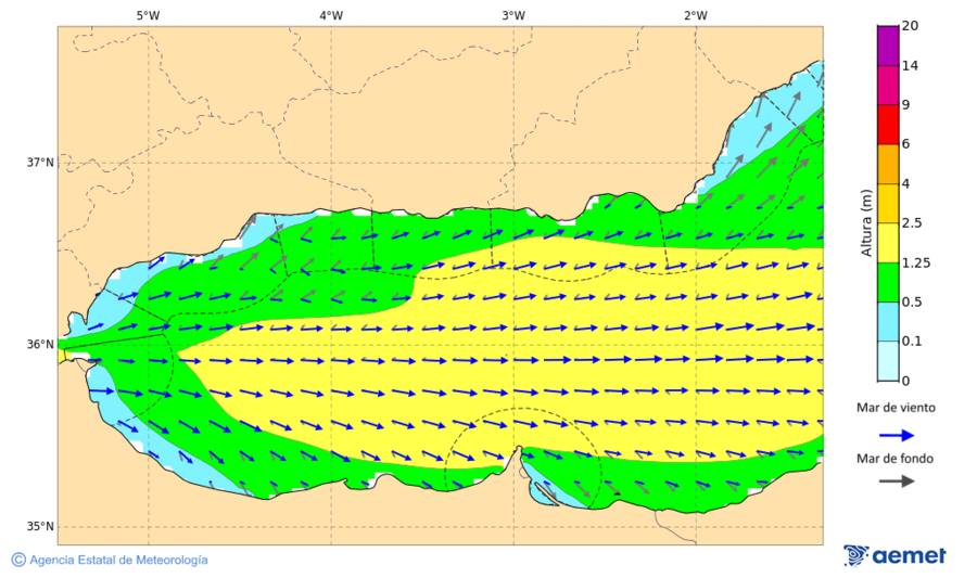 Imatge de zones costaneres&nbsp;dissabte, 17 de gener  2026 13:00