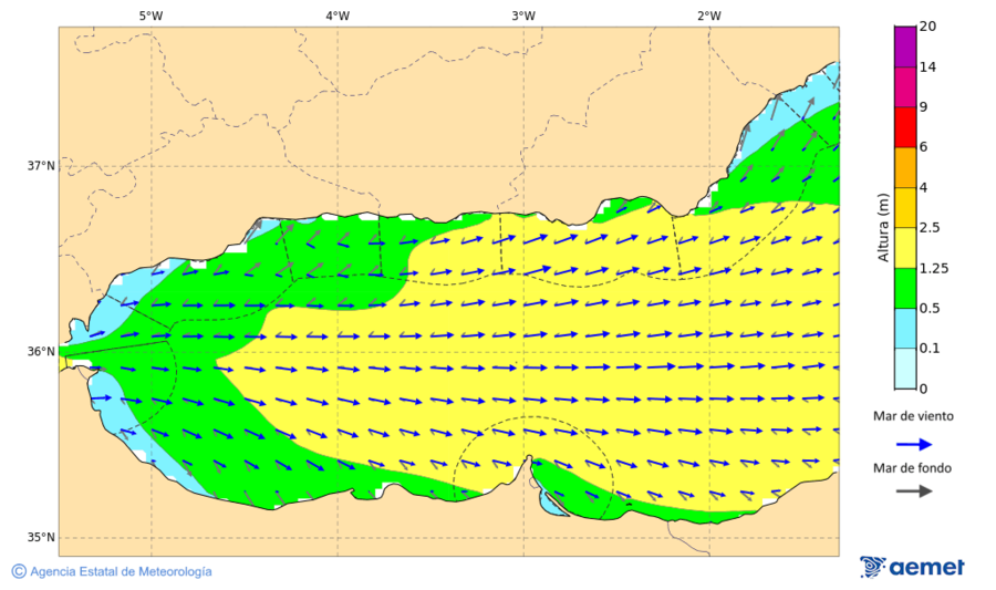 Imatge de zones costaneres&nbsp;dissabte, 17 de gener  2026 19:00