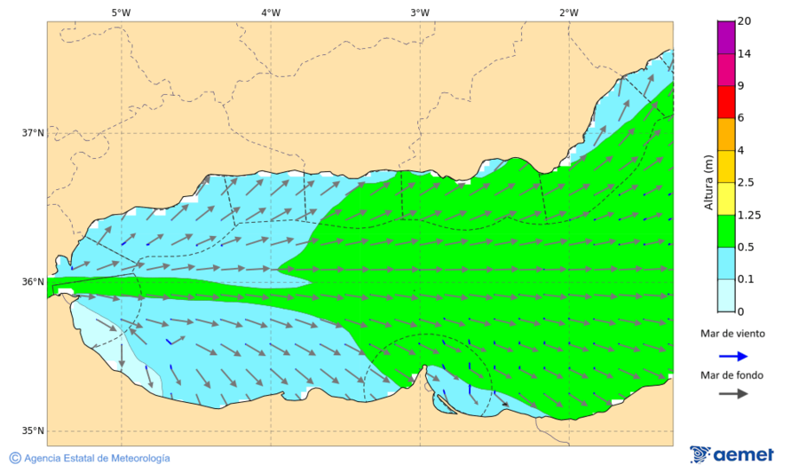 Imatge de zones costaneres&nbsp;diumenge, 18 de gener  2026 10:00