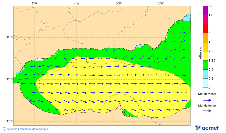 Imatge de zones costaneres&nbsp;dilluns, 19 de gener  2026 19:00