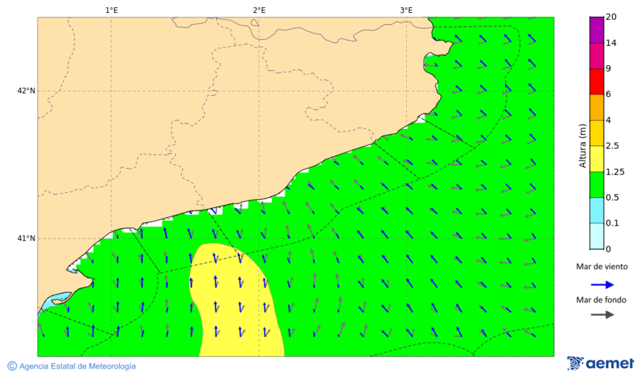 Imatge de zones costaneres&nbsp;dissabte, 17 de gener  2026 13:00