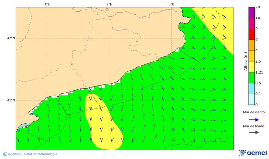 Imatge de zones costaneres&nbsp;dissabte, 17 de gener  2026 16:00