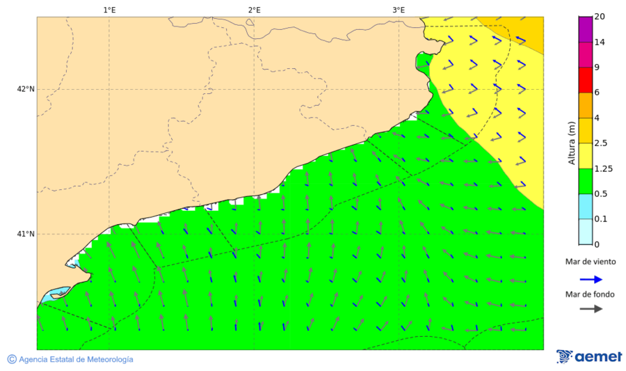 Imatge de zones costaneres&nbsp;dissabte, 17 de gener  2026 19:00