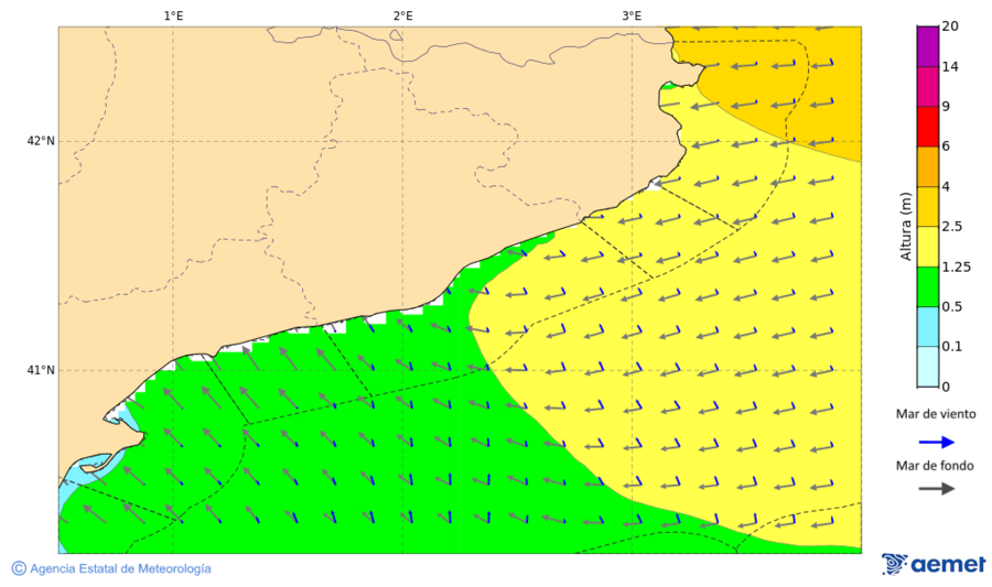 Imatge de zones costaneres&nbsp;diumenge, 18 de gener  2026 01:00