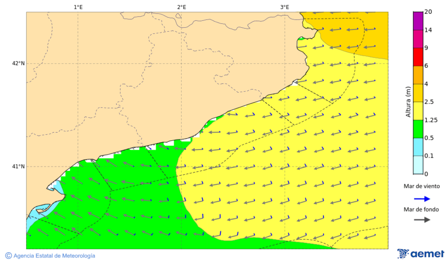 Imatge de zones costaneres&nbsp;diumenge, 18 de gener  2026 04:00
