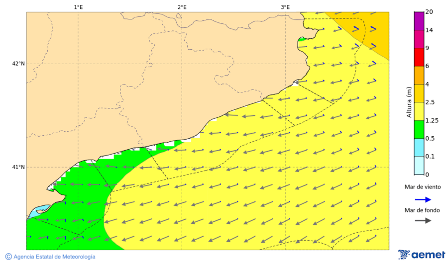 Imatge de zones costaneres&nbsp;diumenge, 18 de gener  2026 10:00