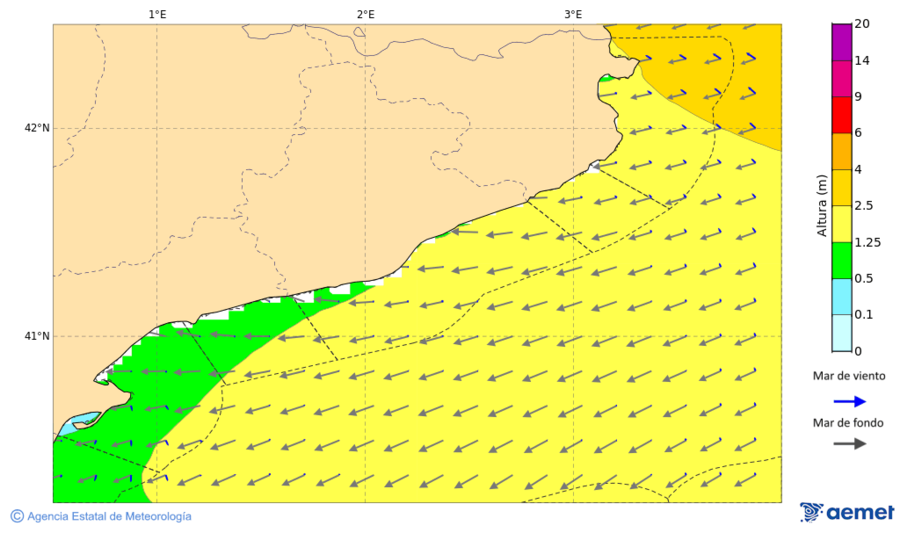 Imatge de zones costaneres&nbsp;diumenge, 18 de gener  2026 13:00