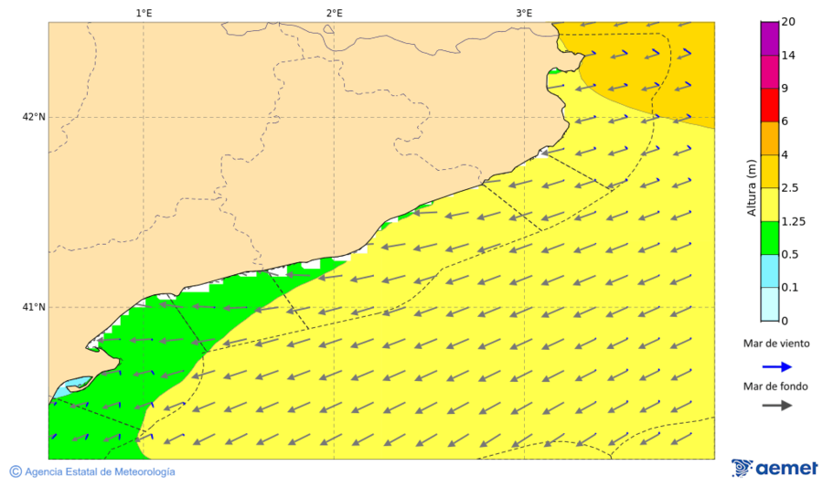 Imatge de zones costaneres&nbsp;diumenge, 18 de gener  2026 16:00