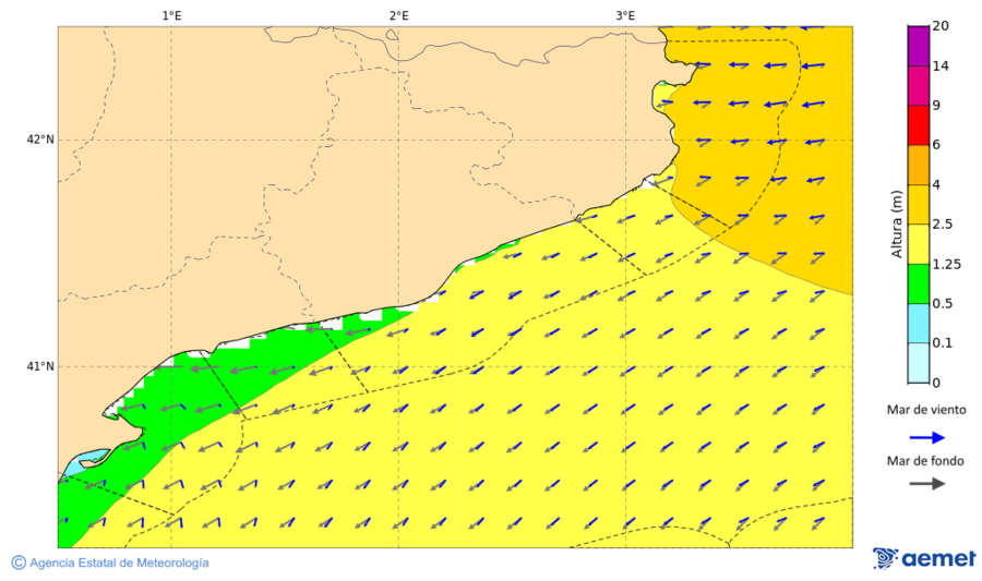 Imatge de zones costaneres&nbsp;dilluns, 19 de gener  2026 10:00