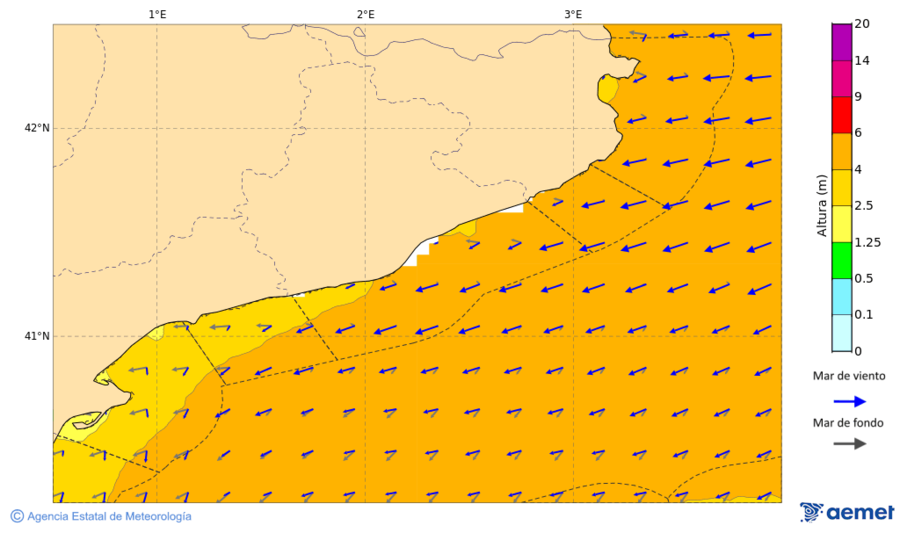 Imatge de zones costaneres&nbsp;dimarts, 20 de gener  2026 07:00