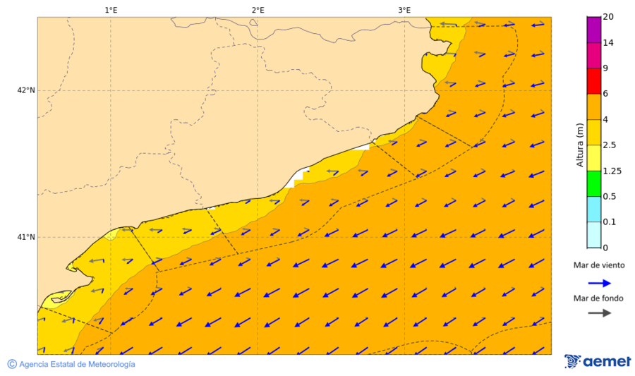 Imatge de zones costaneres&nbsp;dimarts, 20 de gener  2026 13:00