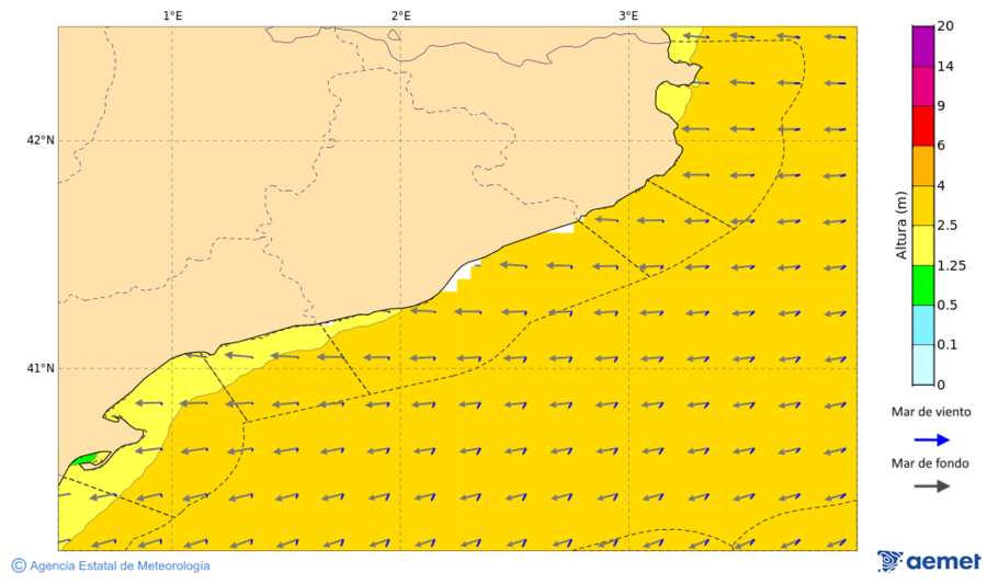 Imatge de zones costaneres&nbsp;dimecres, 21 de gener  2026 07:00