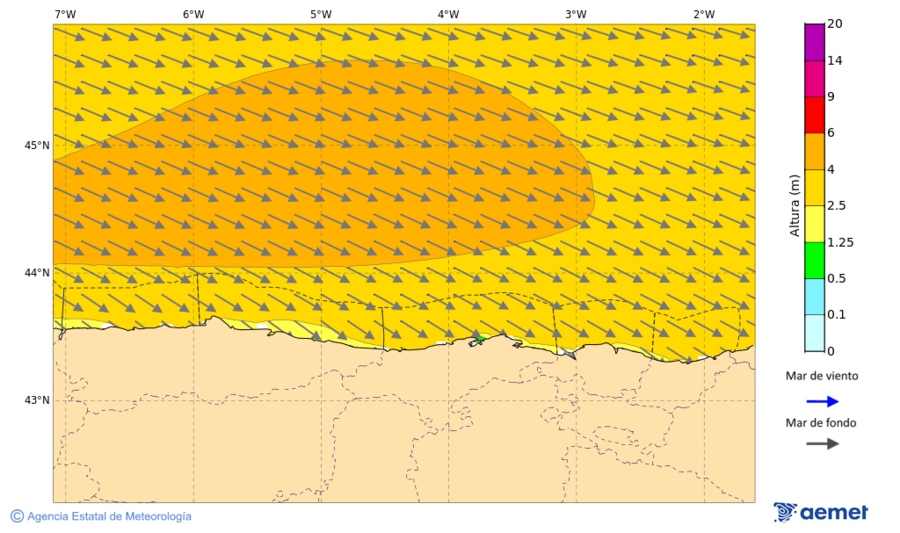 Imatge de zones costaneres&nbsp;dissabte, 17 de gener  2026 19:00