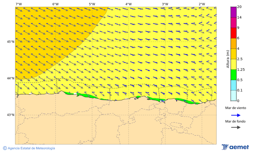 Imatge de zones costaneres&nbsp;dilluns, 19 de gener  2026 19:00