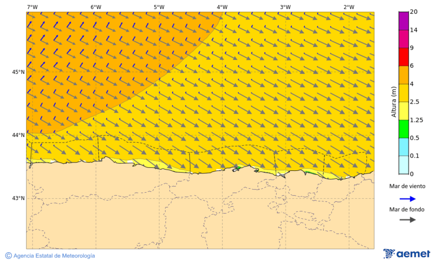 Imatge de zones costaneres&nbsp;dimarts, 20 de gener  2026 07:00