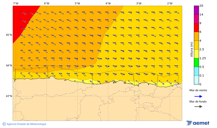 Imatge de zones costaneres&nbsp;dijous, 22 de gener  2026 07:00