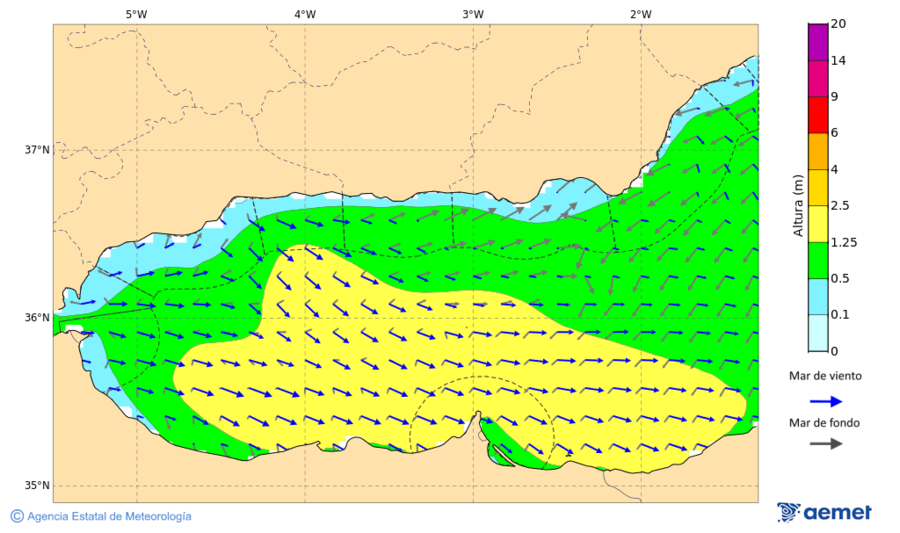 Imagen de Zonas Costeras&nbsp;lunes, 19 enero 2026 a las 22:00
