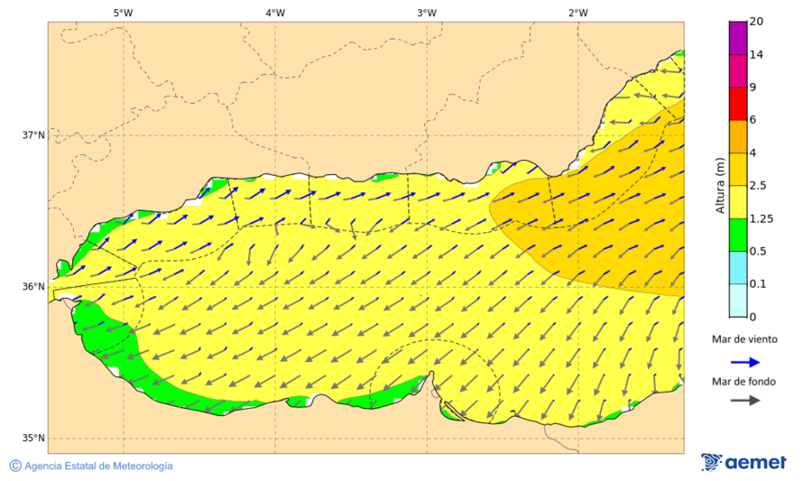 Imagen de Zonas Costeras&nbsp;mi�rcoles, 21 enero 2026 a las 22:00