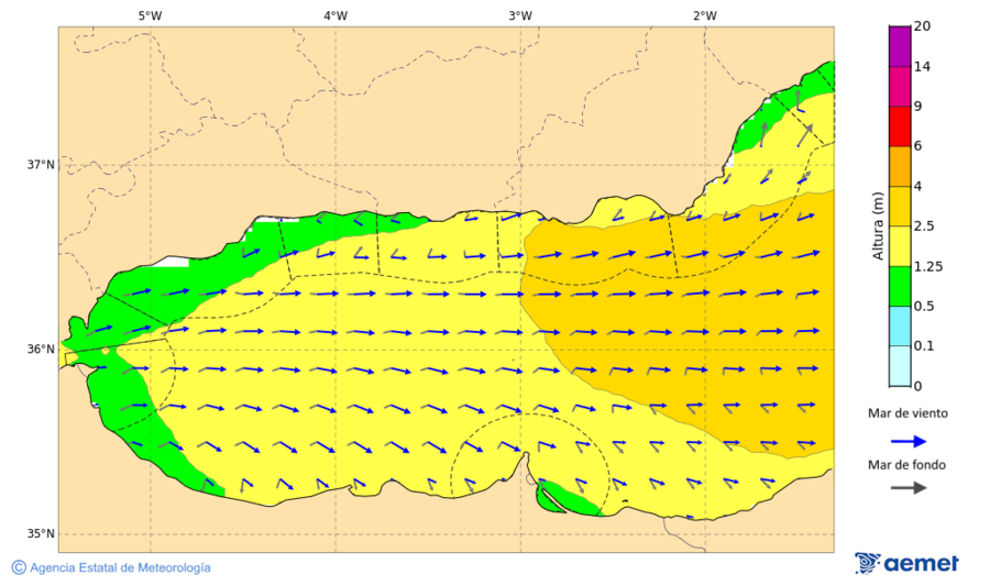 Imagen de Zonas Costeras&nbsp;jueves, 22 enero 2026 a las 19:00
